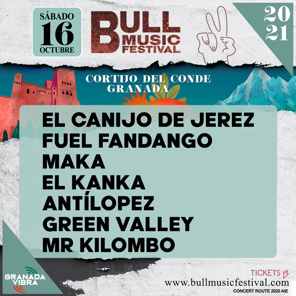 BULL MUSIC FESTIVAL cierra un cartel espectacular con las nuevas confirmaciones de EL KANKA, FUEL FANDANGO, MALA RODRIGUEZ y AYAX y PROK